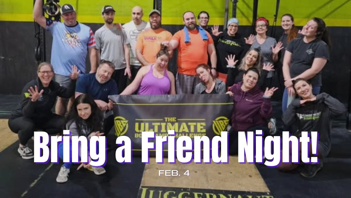 Bring a Friend Workout!