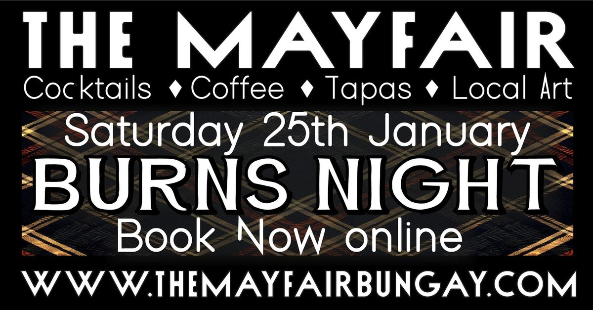 Burns Night @ The Mayfair Bungay