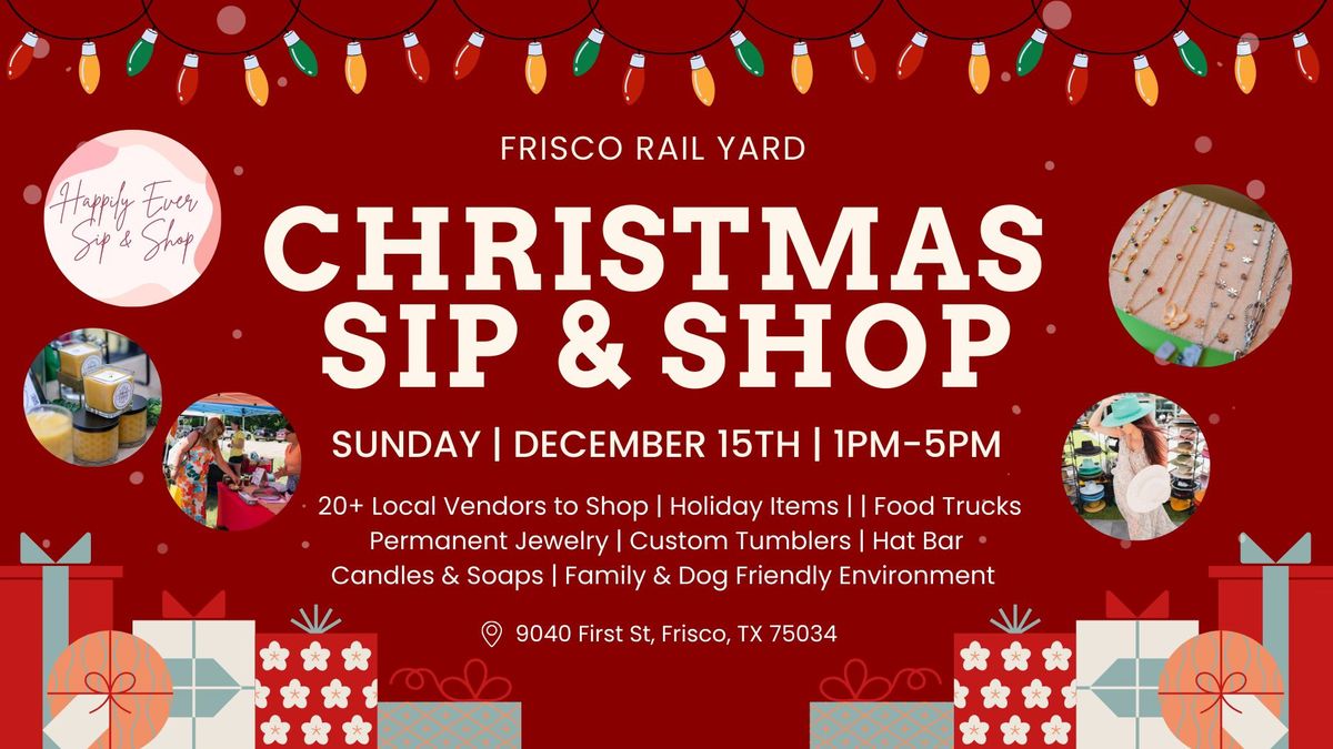 Frisco Christmas Sip & Shop