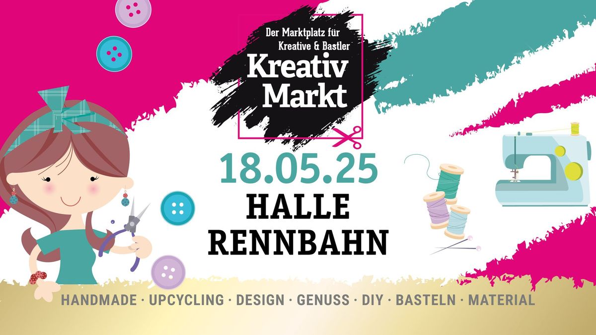 Kreativmarkt \/\/ Rennbahn Halle