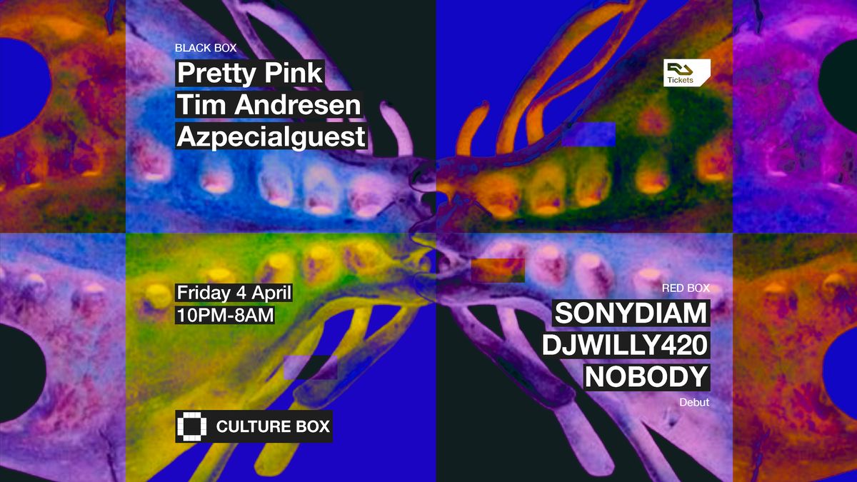 Pretty Pink \/ Tim Andresen \/ Azpecialguest \/ Debut: SONYDIAM \/ DJWILLY420 \/ NOBODY