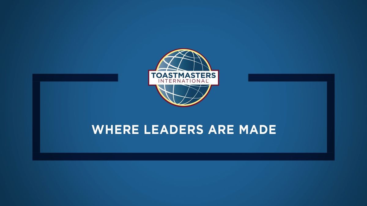 Toastmasters Club in Roswell, Georgia-Join Us First Three Mondays of Each Month