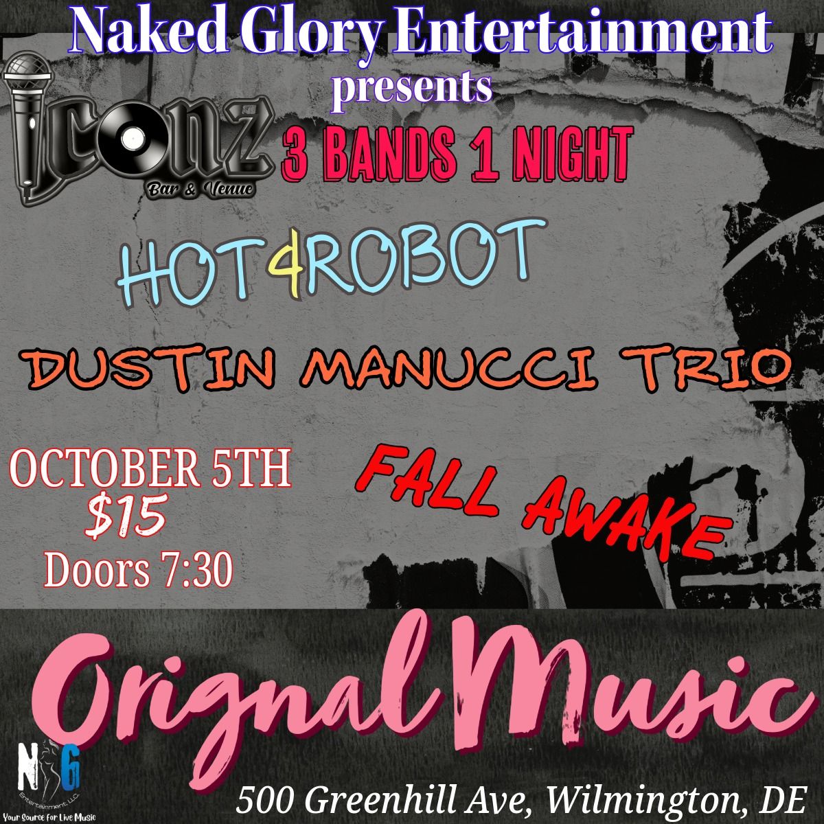 A Night of Electrifying Sounds - Hot4Robot - DMT - Fall Awake