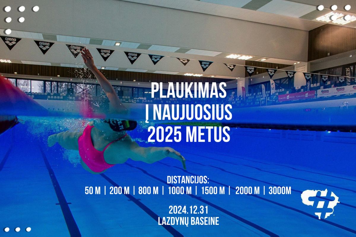 Plaukimas \u012f Naujuosius 2025 metus 