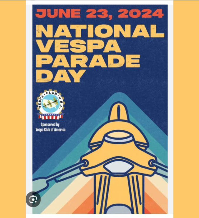 National Vespa Parade Day 2024
