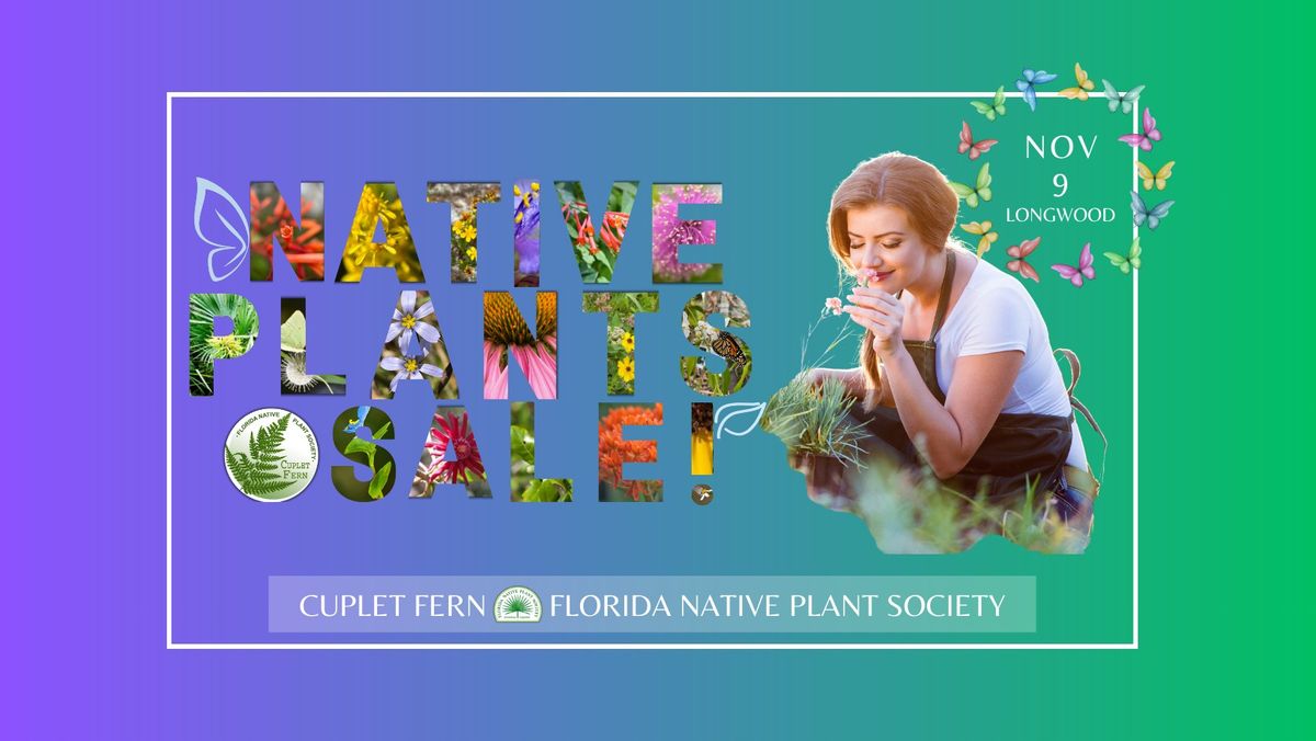 Florida Native Plants Sale!