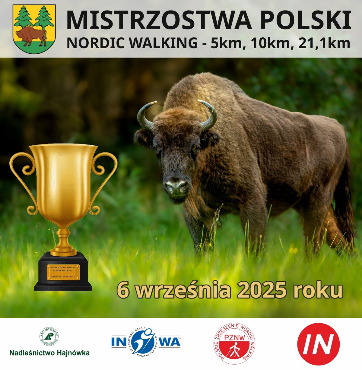 Mistrzostwa Polski Nordic Walking - 5km, 10km, 21,1km