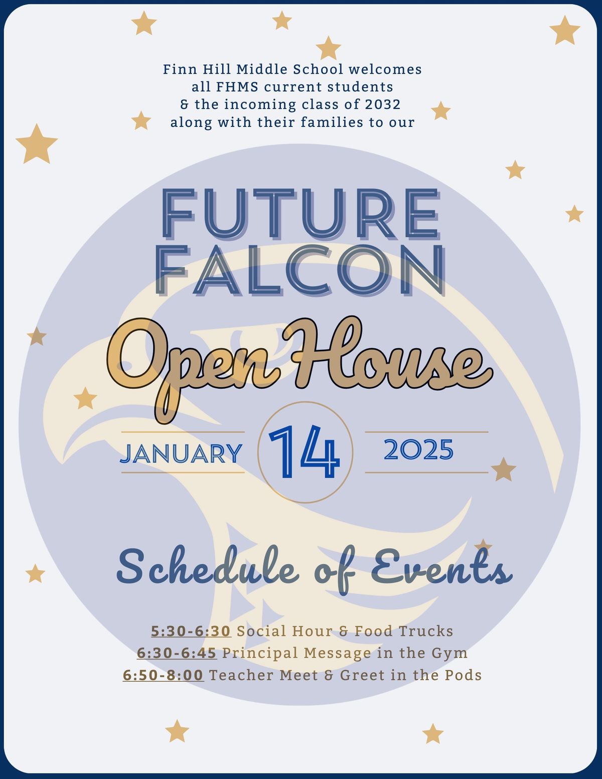 Future Falcons Open House