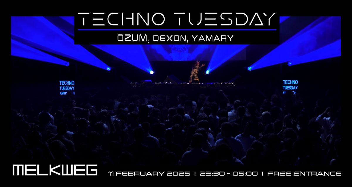 Techno Tuesday Amsterdam 11.02.2025, OZUM, Dexon, YamarY