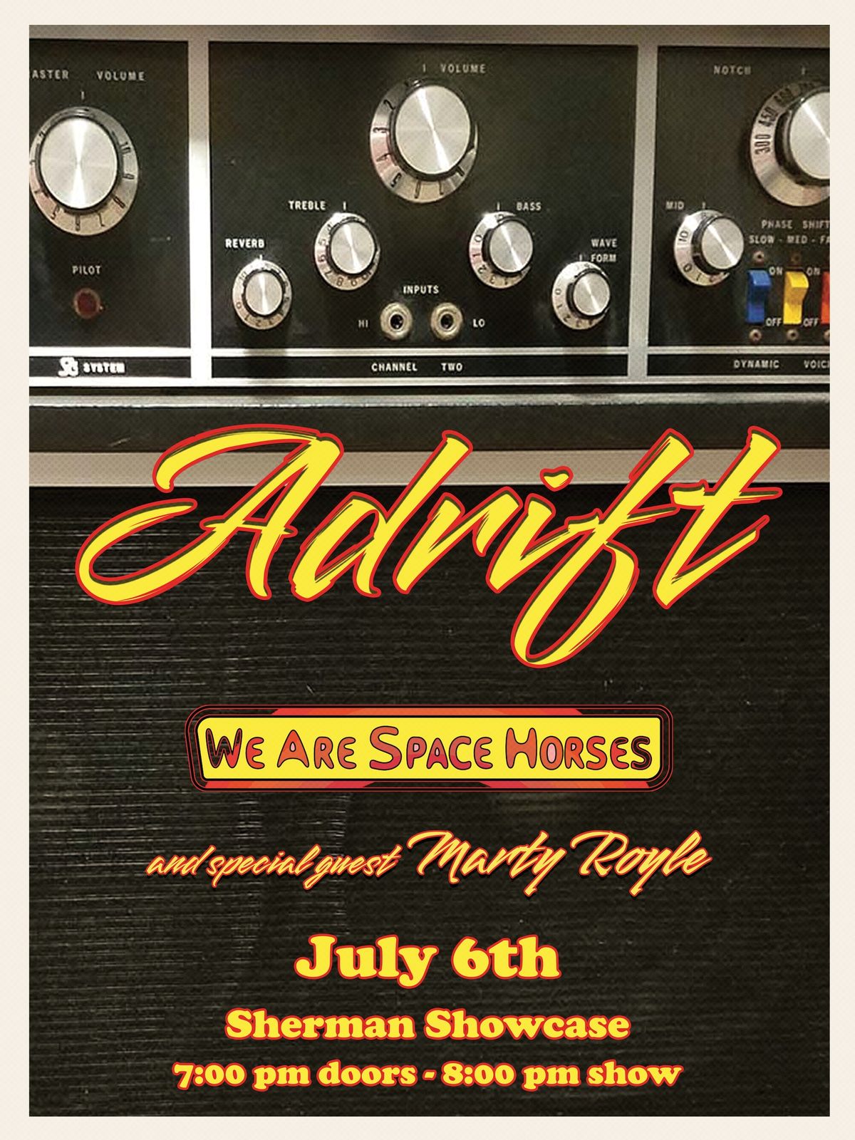 Adrift with We Are Space Horses & Marty Royle