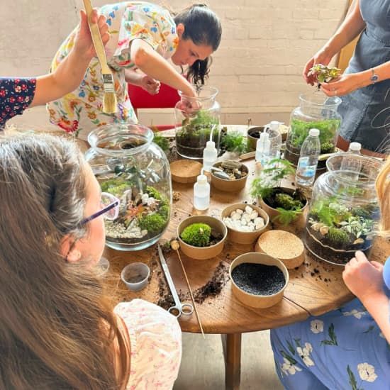 Terrarium Making Class \u2013 Relax, Plant & Create