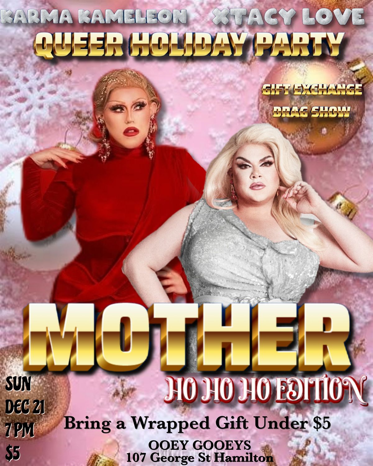 MOTHER - Drag Show Holiday Extravaganza