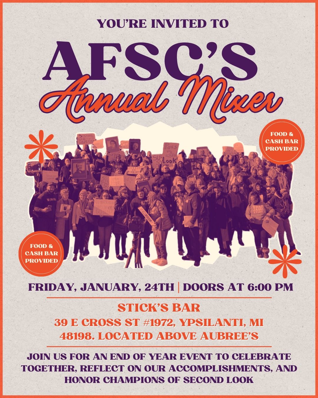 AFSC's Annual Mixer!