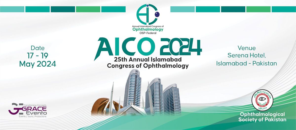 AICO-2024 | 25 OSP Islamabad Annual Congress of Ophthalmology 