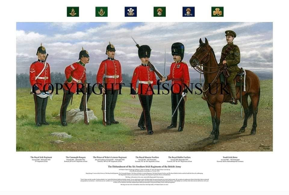 Combined Irish Regiments Parade