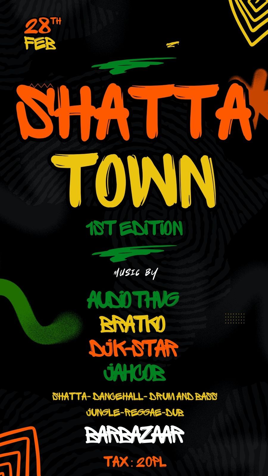 SHATTA TOWN | Poland\u2019s 1st Shatta Dancehall x Bass Experience \ud83d\udd25\ud83c\udfb6\ud83d\ude80