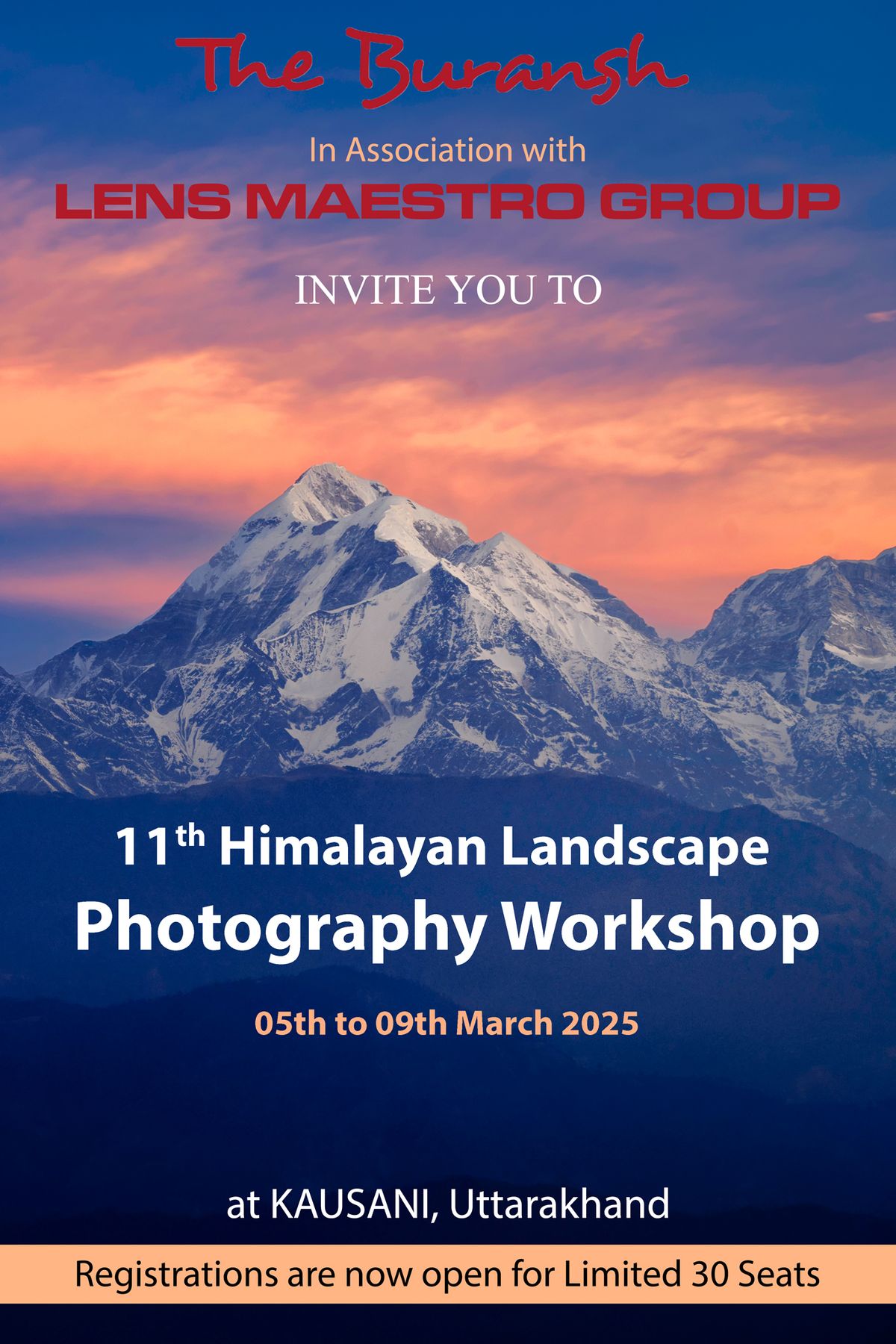 11th Himalayan Photography Workshop