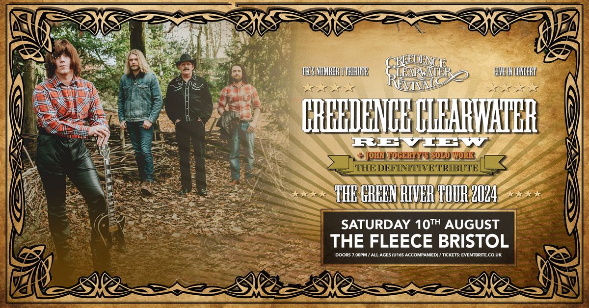 Creedence Clearwater Review at The Fleece, Bristol 10\/08\/24