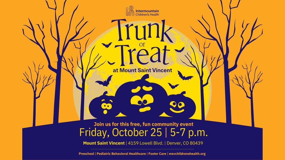 Trunk or treat