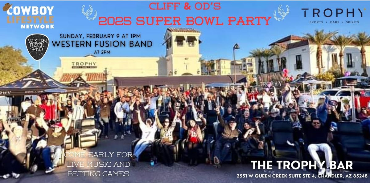 Cliff & OD'S 2025 Super Bowl Party