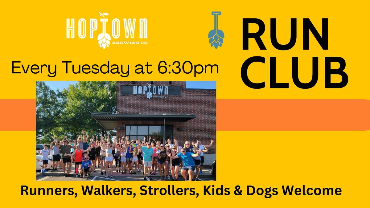 Tuesday Run Club at Hoptown!