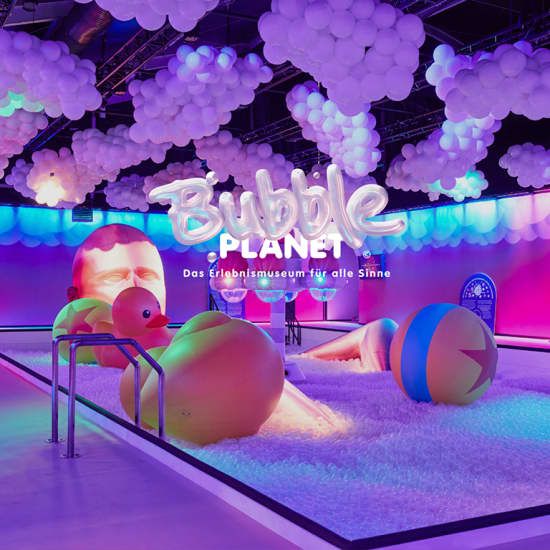 Bubble Planet: Das Erlebnismuseum f\u00fcr alle Sinne