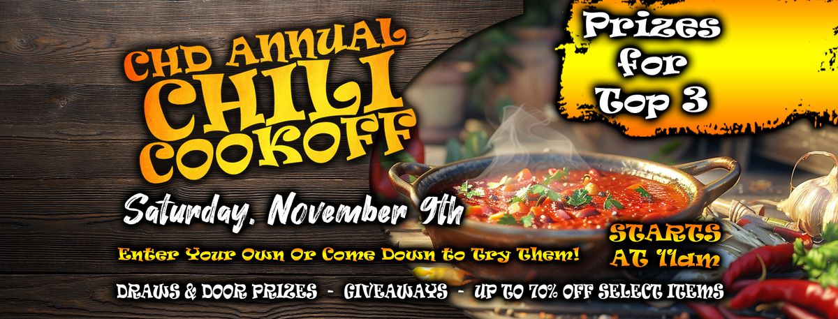 CHD Annual Chili Cookoff & Year End Event