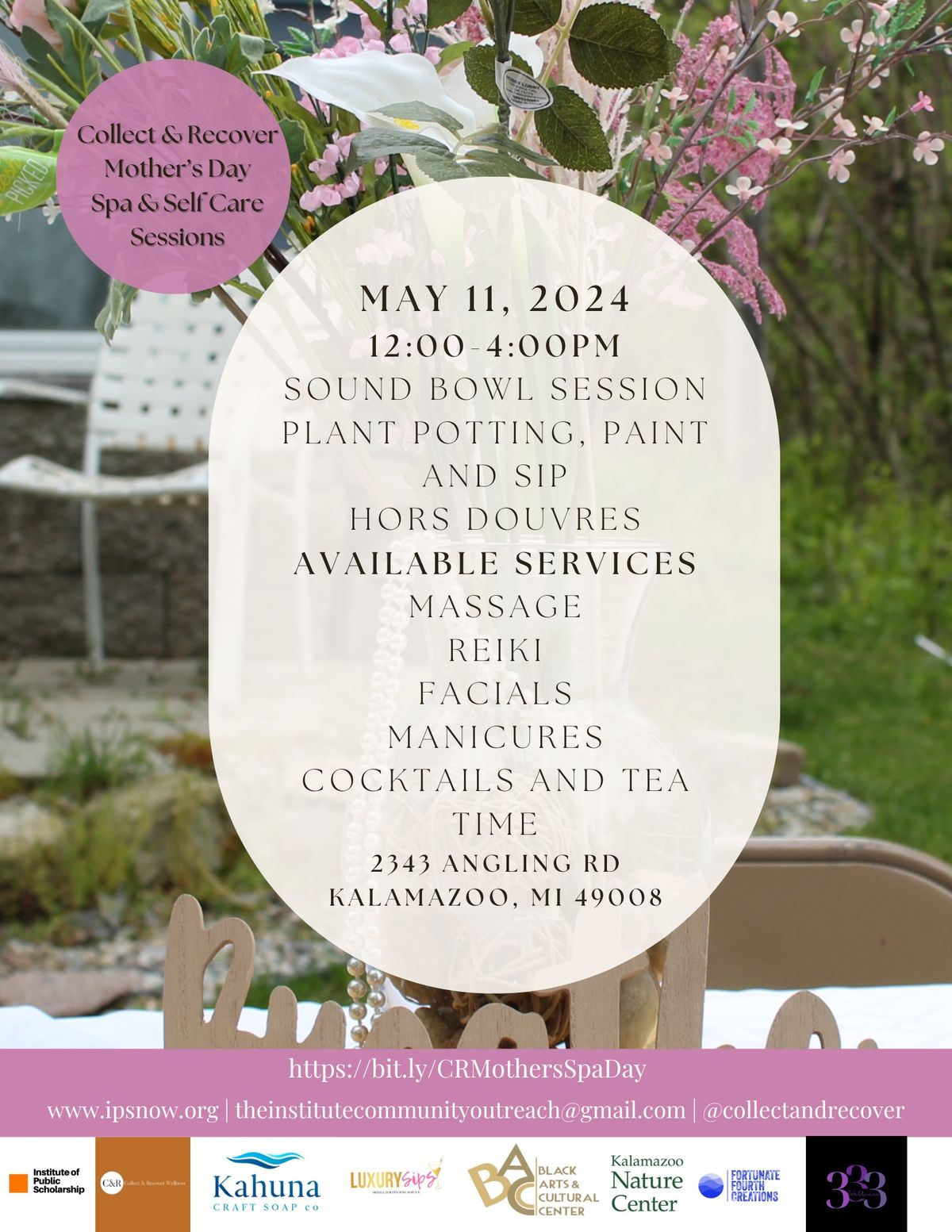 Collect & Recover Mother\u2019s Day Spa & Self Care Experience 