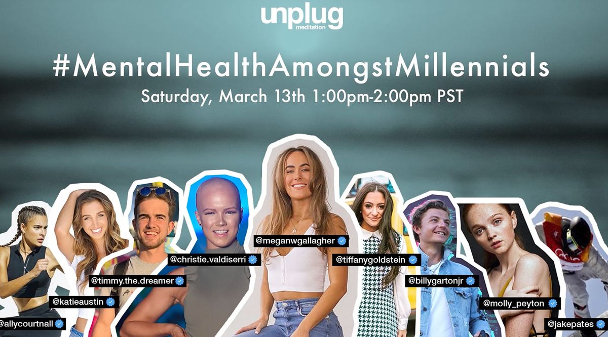 #MentalHealthAmongstMillennials: Virtual Celebrity Mental Health Panel-FREE
