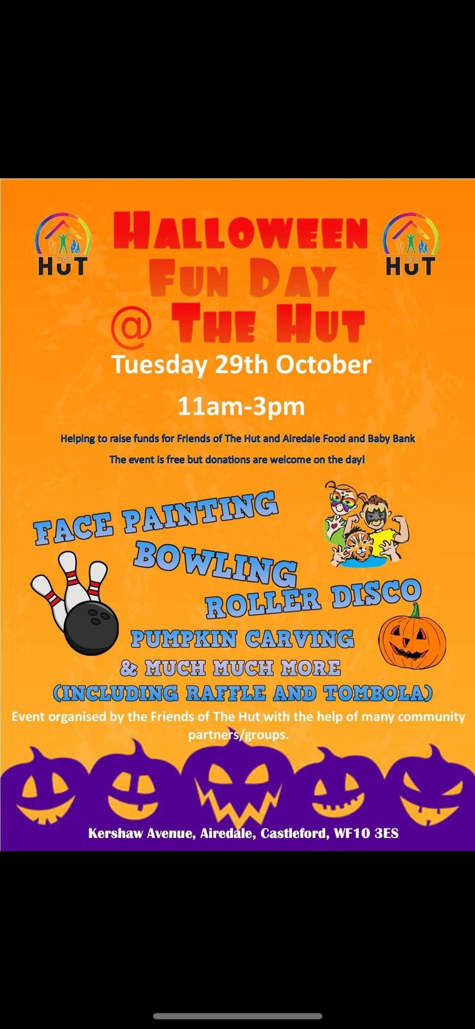 Halloween Fun Day @ The Hut