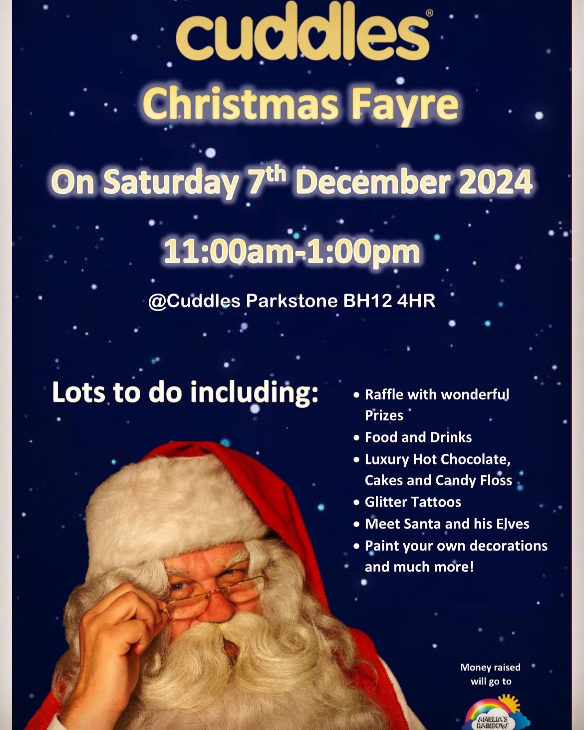 Cuddles Annual Christmas Fayre!!!! \ud83c\udf85 