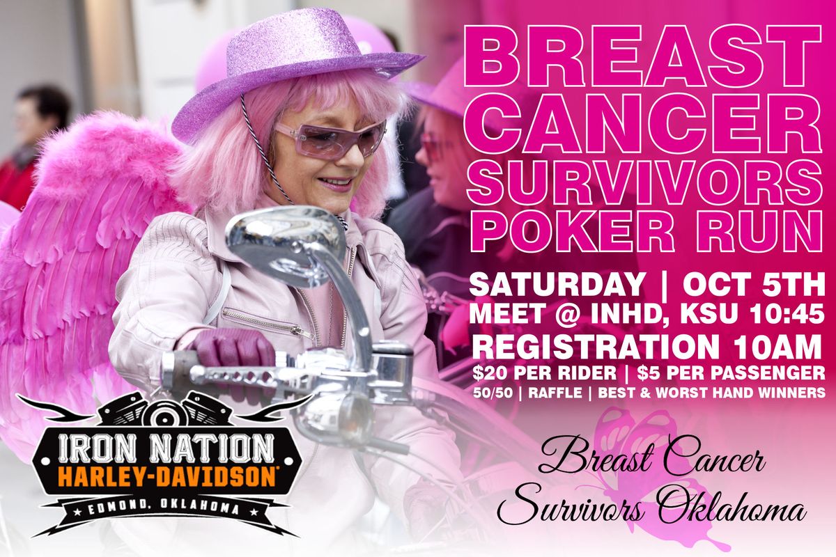 Breast Cancer Survivors Poker Run @ IRON NATION HARLEY DAVIDSON