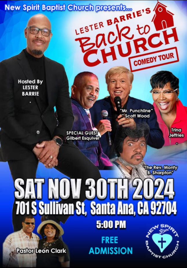 Back to Church Comedy Show