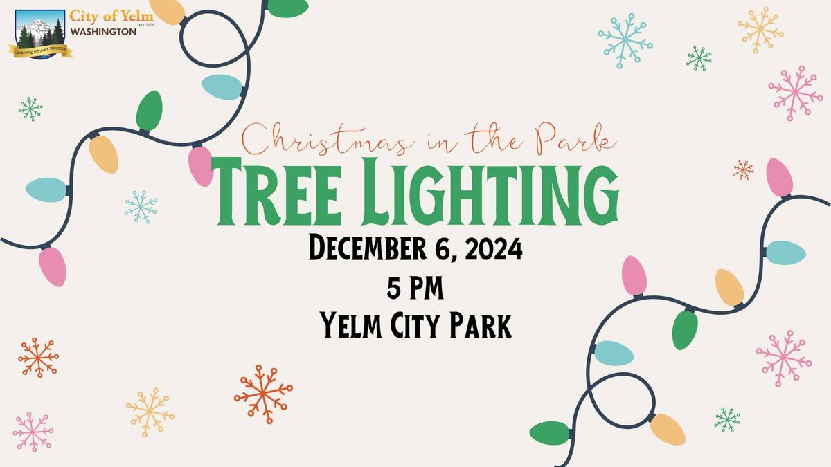 Christmas in the Park Tree Lighting Ceremony