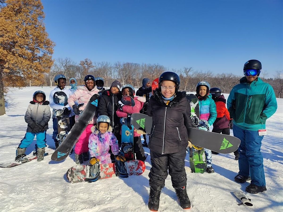 I Board!  - Women and Girls Lead and Learn Snowboarding at Theodore Wirth