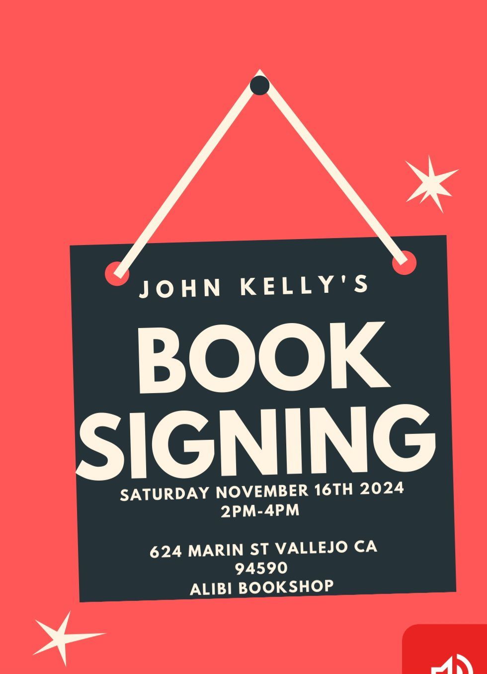 John Kelly's  Book Signing 