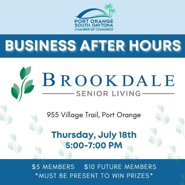 Business After Hours - Brookdale Senior Living Port Orange