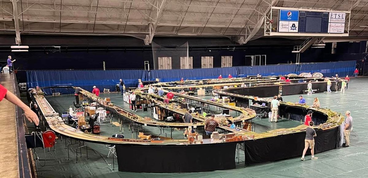 S&SS of NC Model Railroad Exhibition at the Rowan County Fairgrounds 