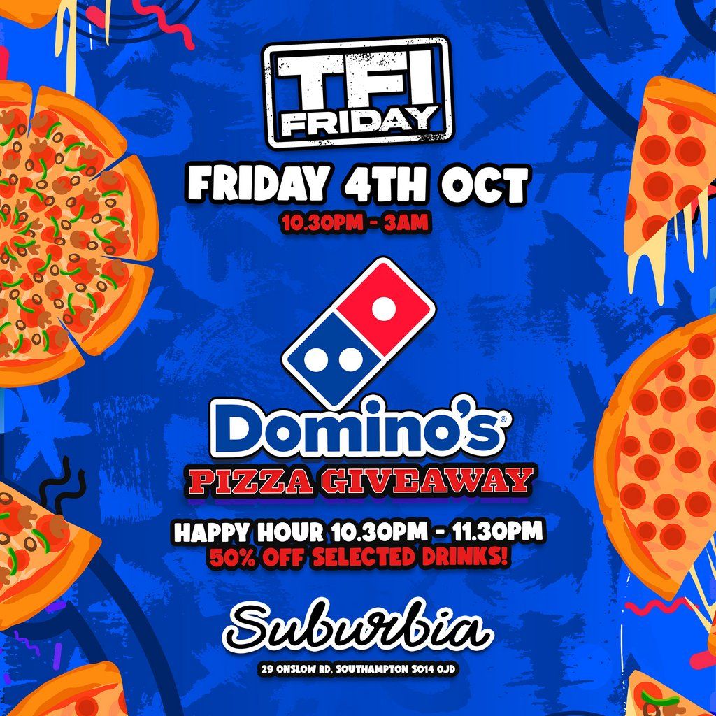 TFIFriday: Dominos Giveaway!