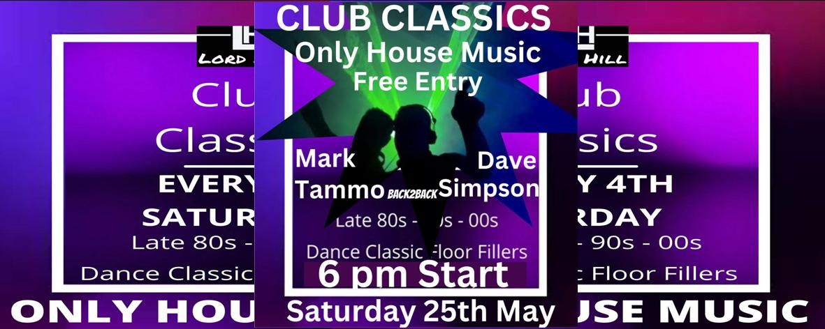 Club Classics with Dave Simpson and Mark Tammo