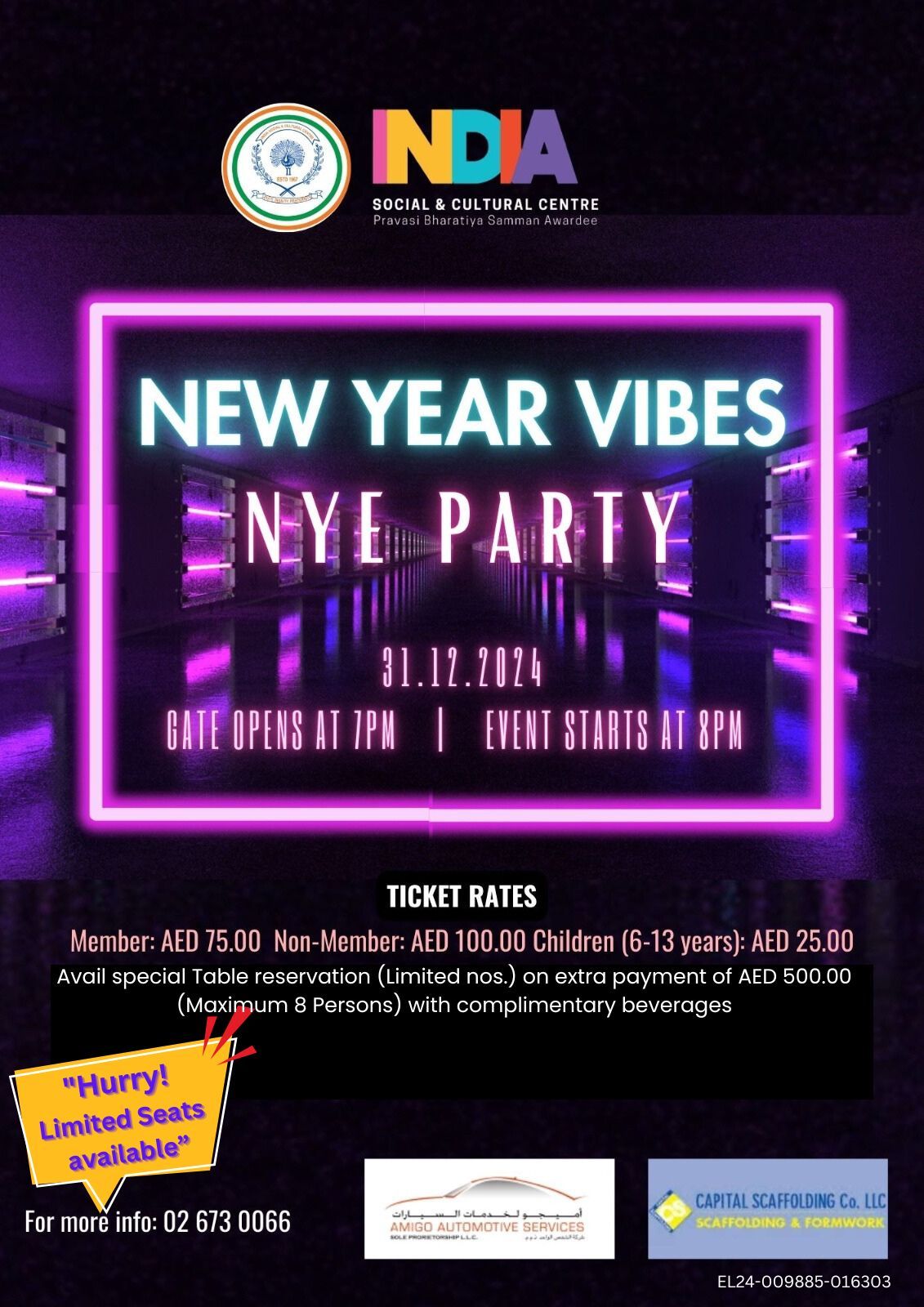 NEW YEAR VIBES NYE PARTY