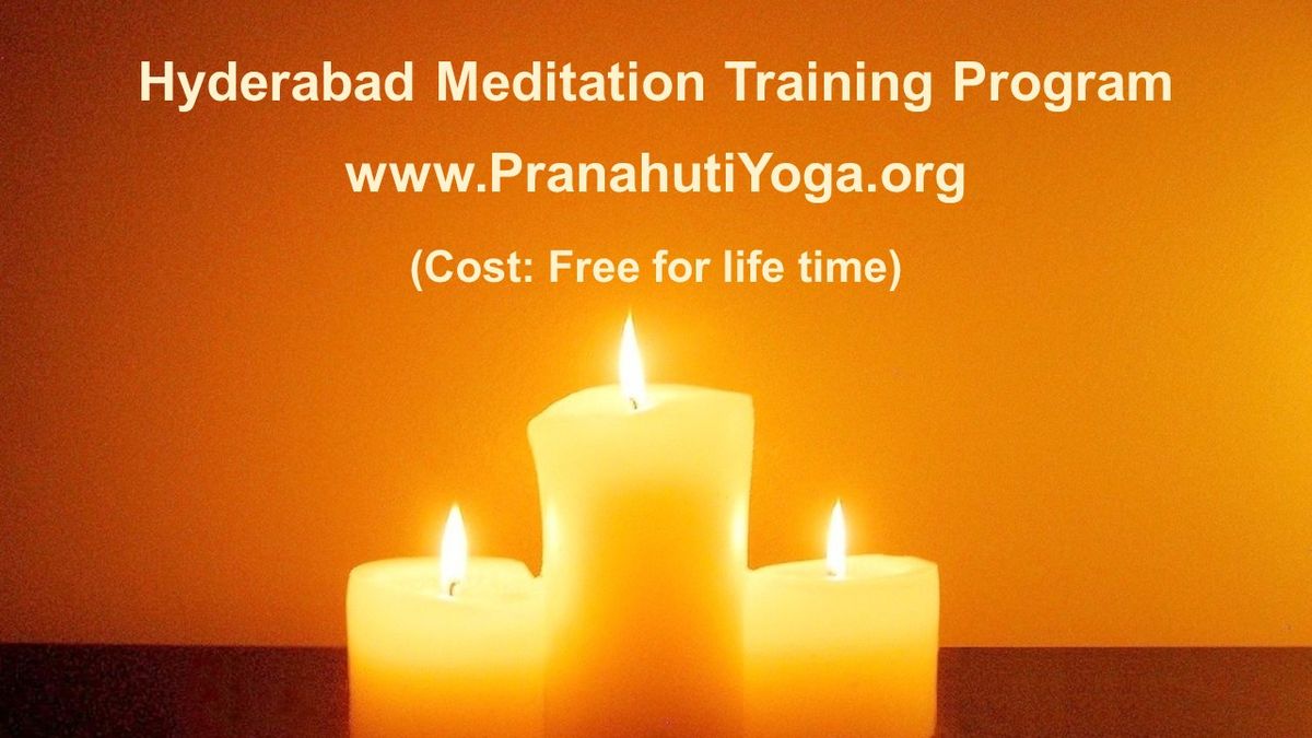 Free Meditation Training Program (Hyderabad, India)