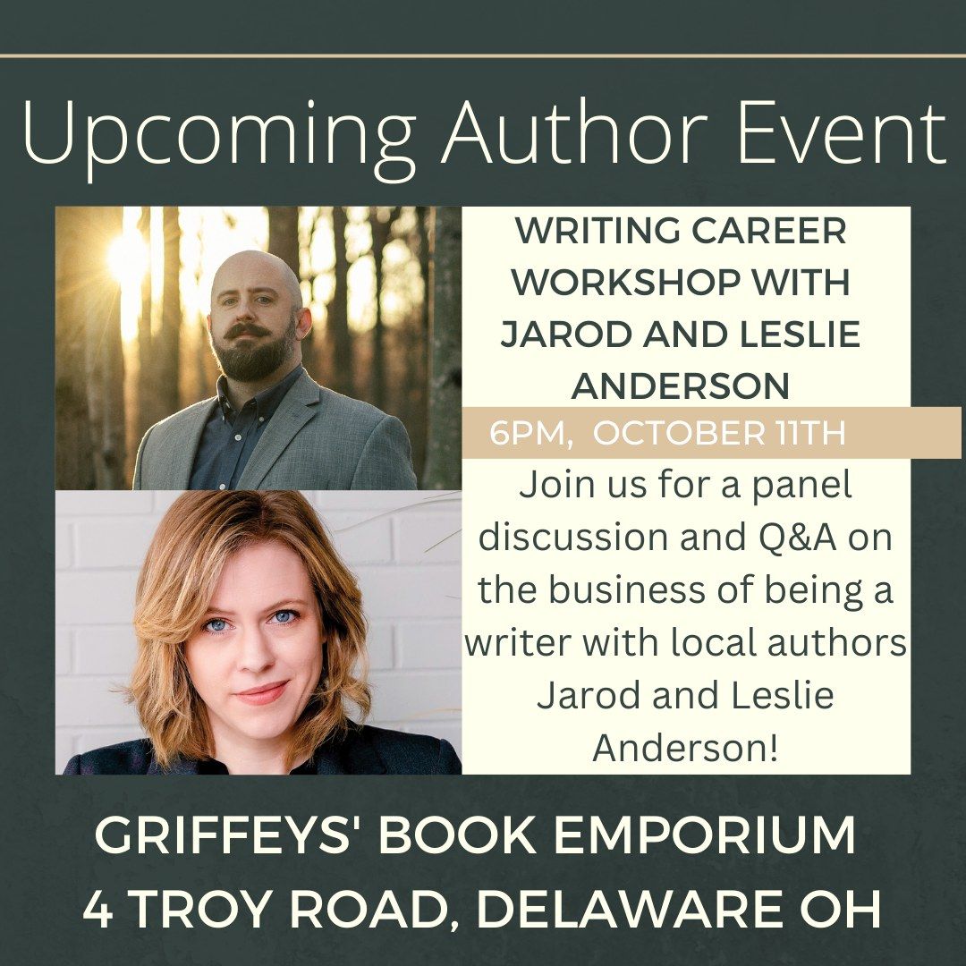 Writing Career Workshop with Jarod and Leslie Anderson