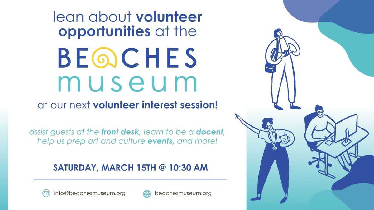 Volunteer Interest Session