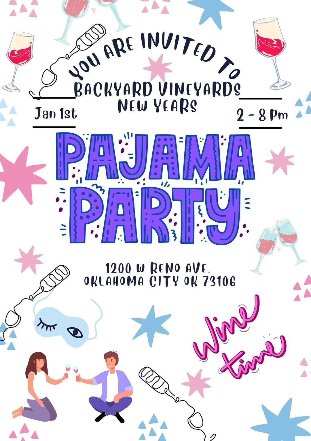 New Years Day pajama party! 