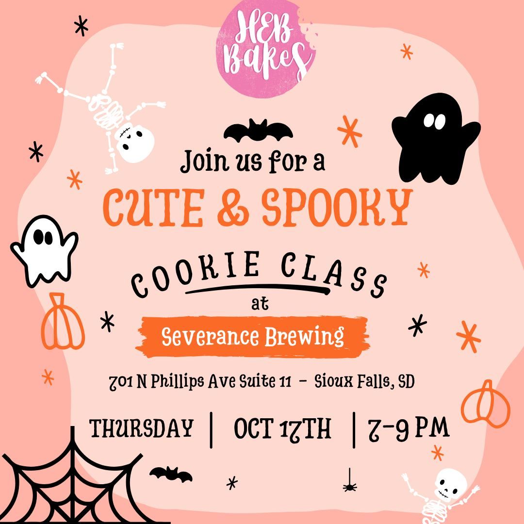 Cute & Spooky Cookie Decorating Class 