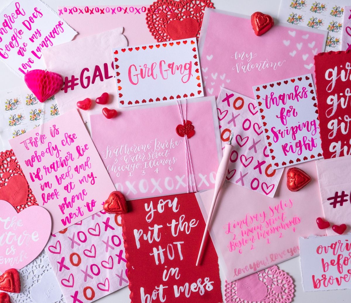 Galentine\u2019s Modern Calligraphy for Beginners at Epigram Brew Co.