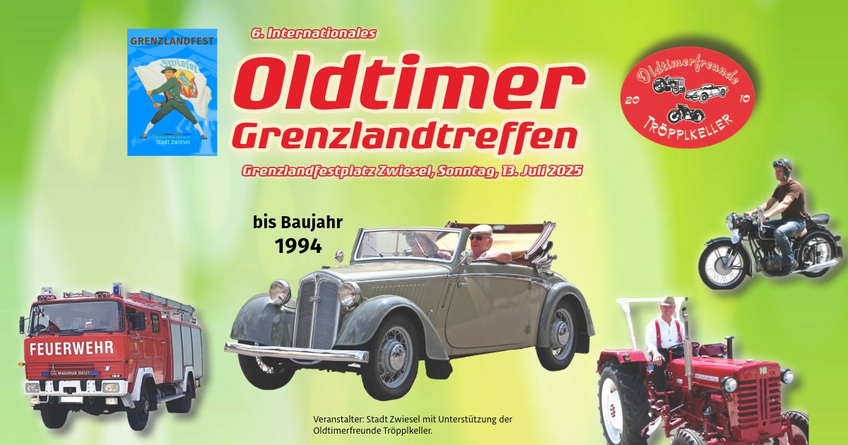 \ud83d\ude97 6. Internationales Oldtimer-Grenzlandtreffen in Zwiesel \ud83d\ude97