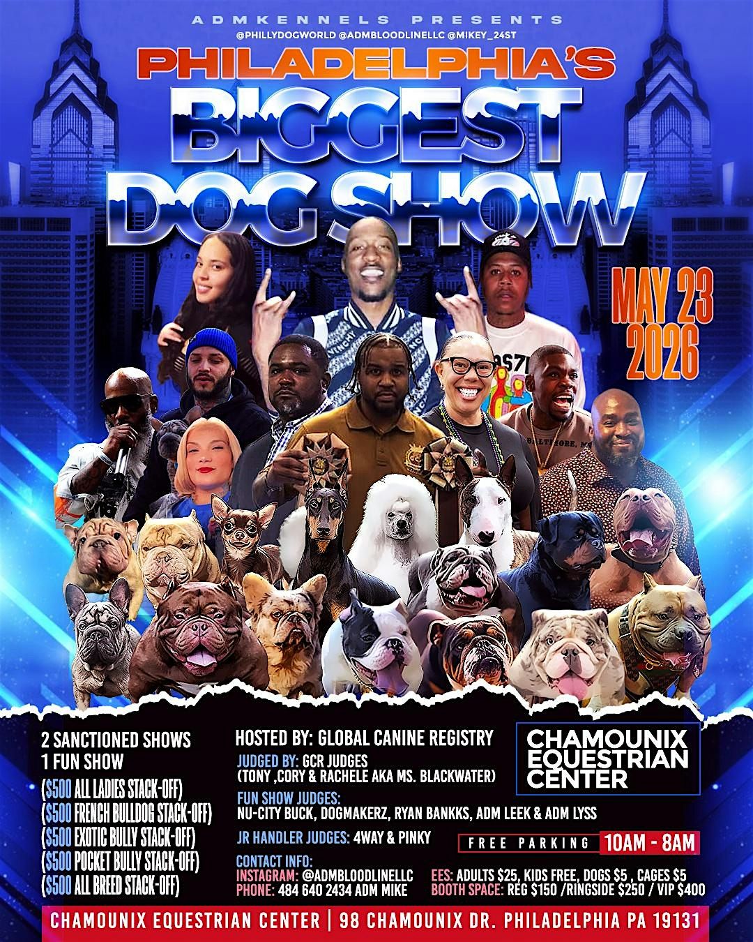 Philadelphia\u2019s Biggest Dog Show-Hosted by Global Canine Registry!