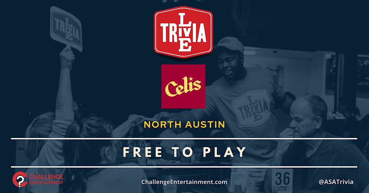Weekly Live Trivia Nights at Celis Brewery - Austin